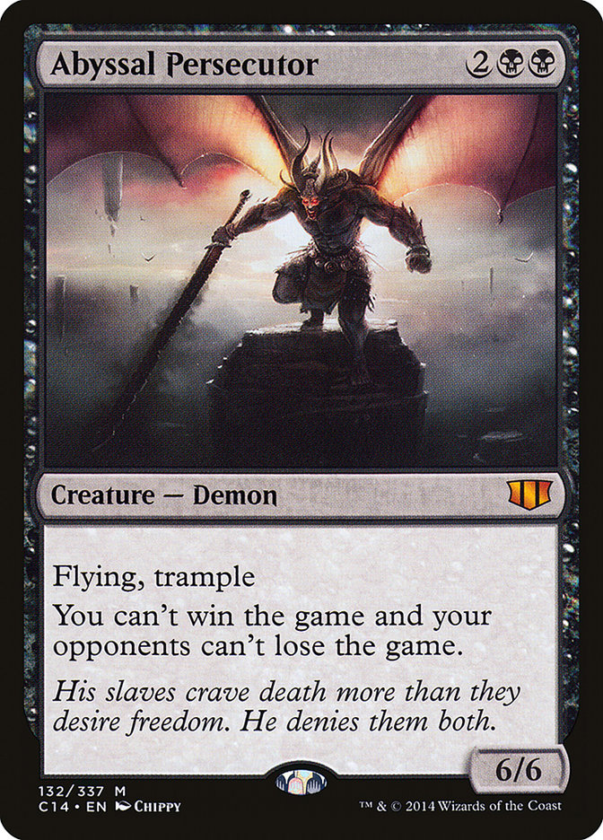 Abyssal Persecutor [Commander 2014] | Card Citadel