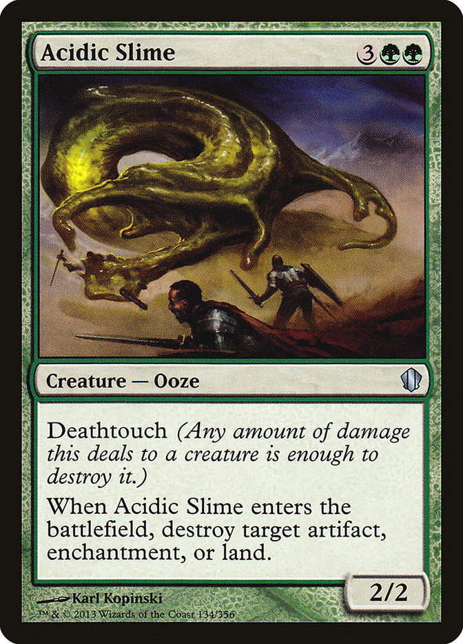 Acidic Slime [Commander 2013] | Card Citadel