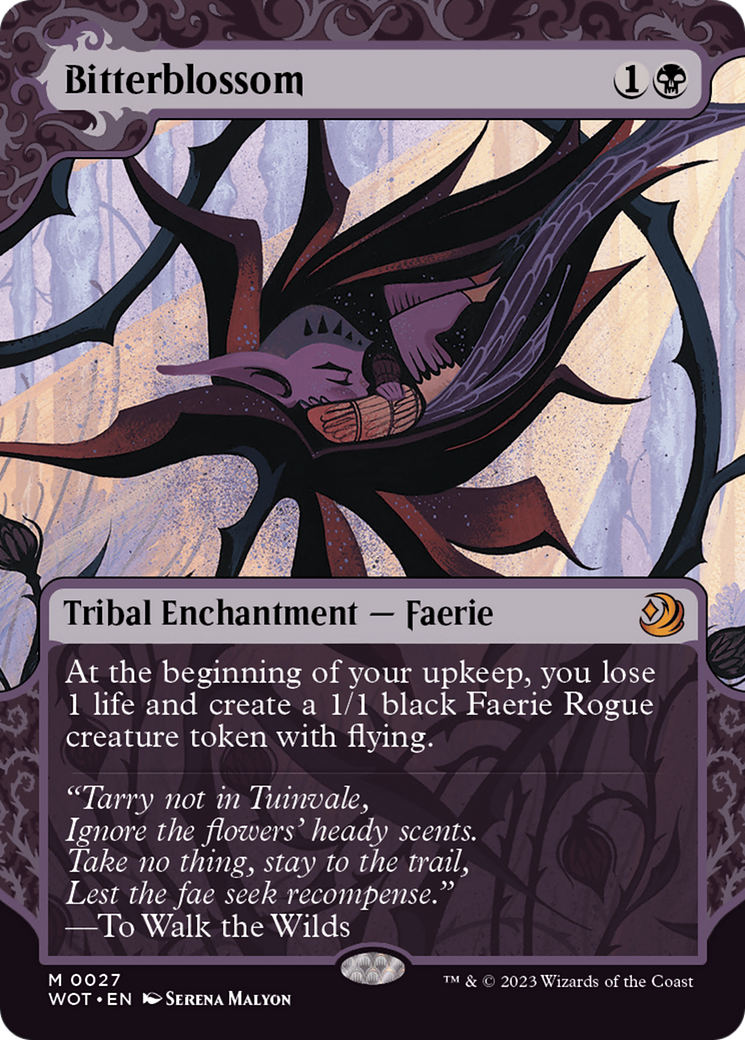 Bitterblossom [Wilds of Eldraine: Enchanting Tales] | Card Citadel