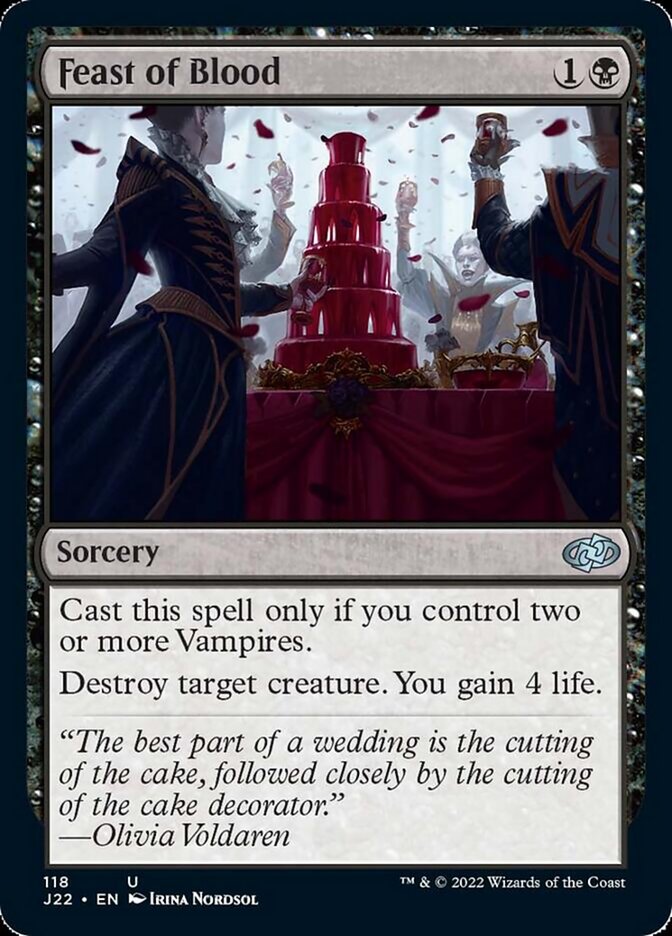 Feast of Blood [Jumpstart 2022] | Card Citadel