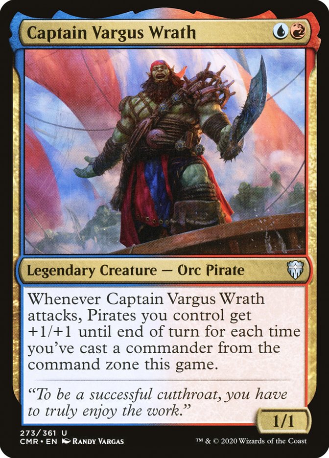Captain Vargus Wrath [Commander Legends] | Card Citadel