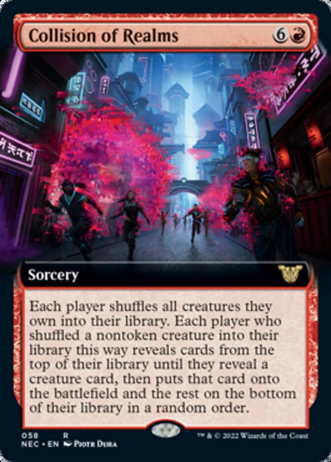 Collision of Realms (Extended) [Kamigawa: Neon Dynasty Commander] | Card Citadel
