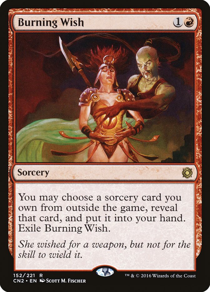 Burning Wish [Conspiracy: Take the Crown] | Card Citadel
