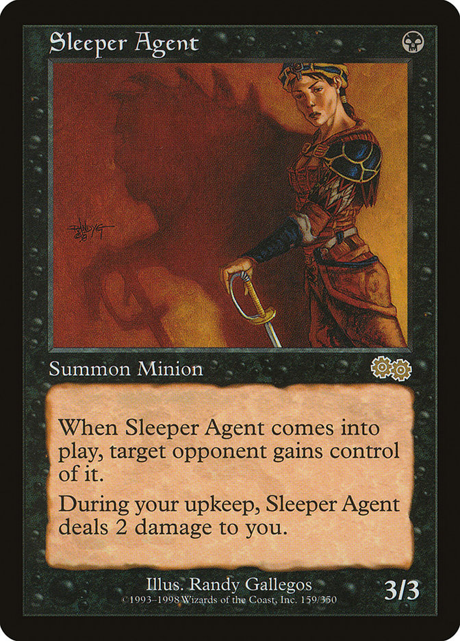 Sleeper Agent [Urza's Saga] | Card Citadel