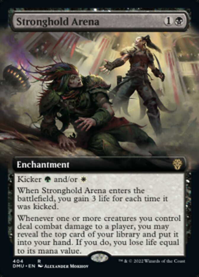 Stronghold Arena (Extended Art) [Dominaria United] | Card Citadel