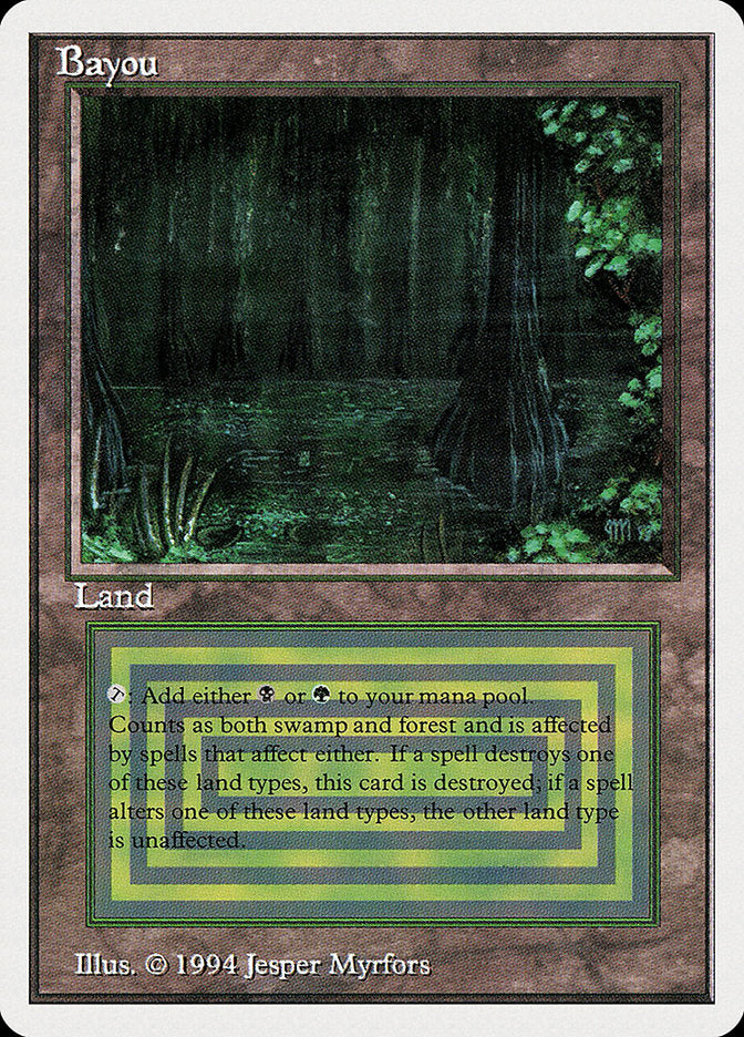 Bayou [Summer Magic / Edgar] | Card Citadel