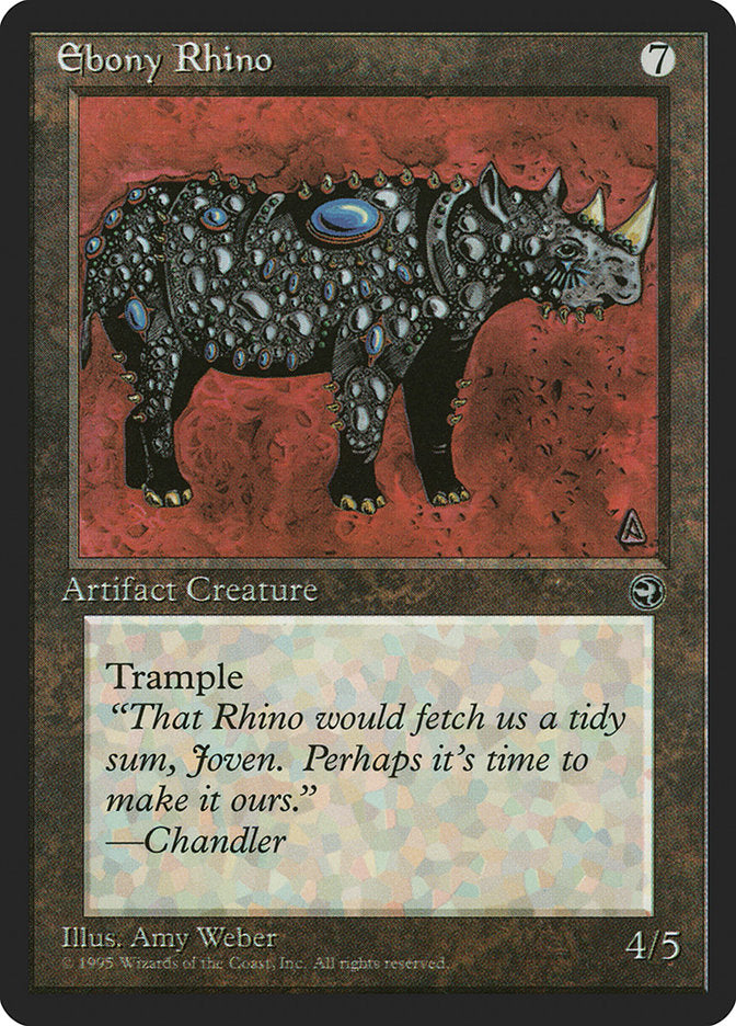 Ebony Rhino [Homelands] | Card Citadel