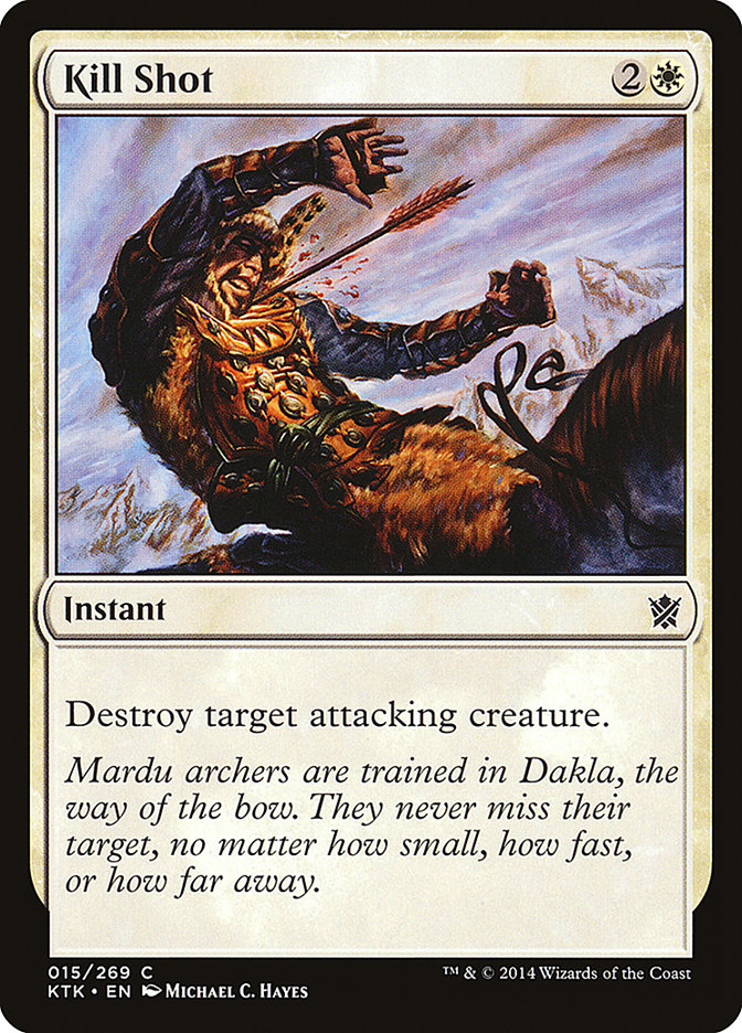 Kill Shot [Khans of Tarkir] | Card Citadel