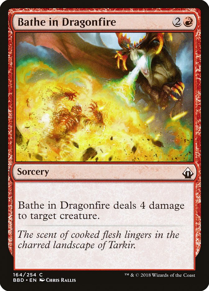 Bathe in Dragonfire [Battlebond] | Card Citadel