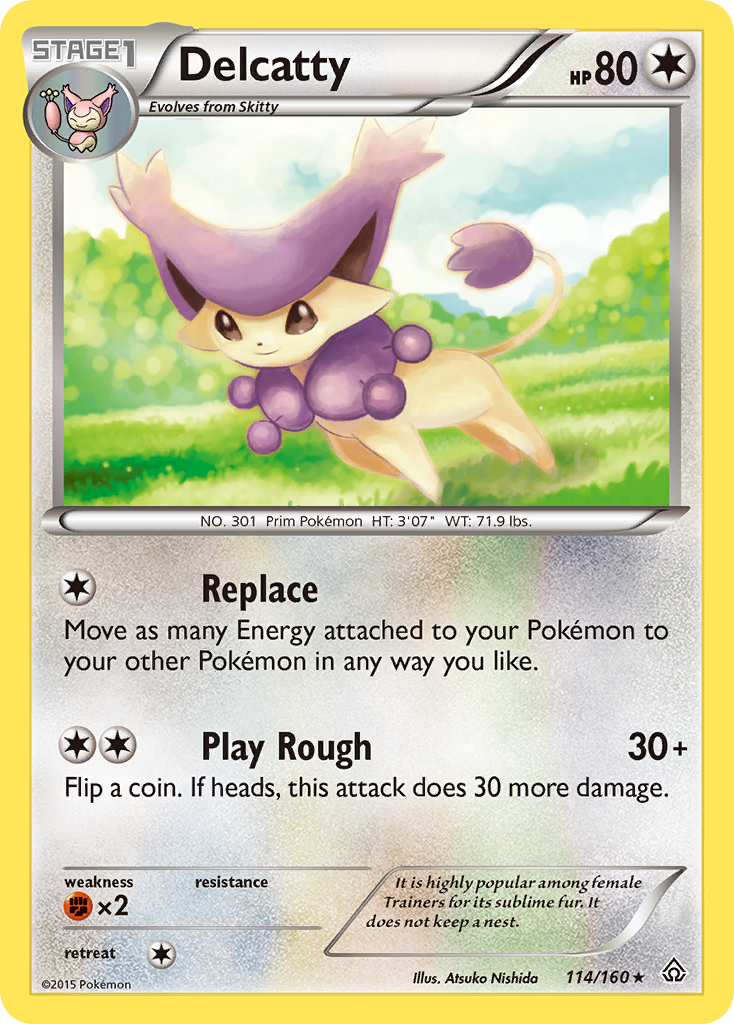 Delcatty (114/160) [XY: Primal Clash] | Card Citadel