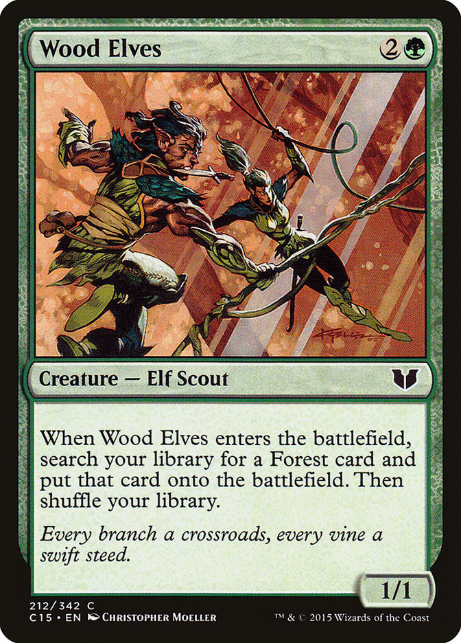 Wood Elves [Commander 2015] | Card Citadel