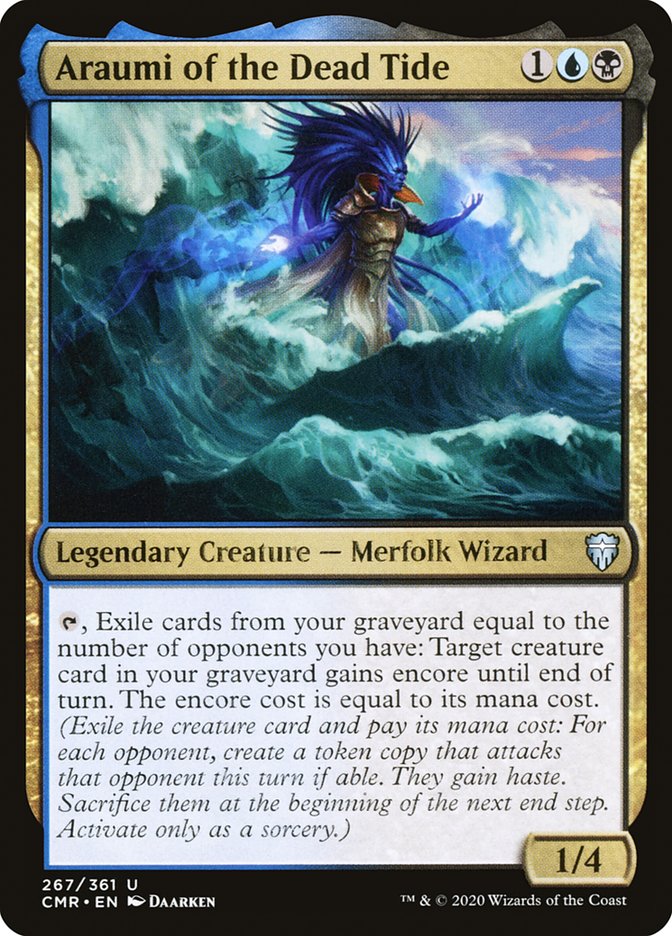 Araumi of the Dead Tide [Commander Legends] | Card Citadel