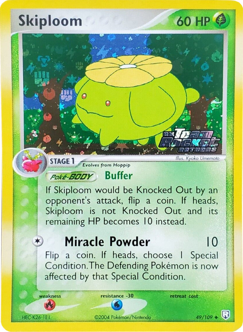 Skiploom (49/109) (Stamped) [EX: Team Rocket Returns] | Card Citadel