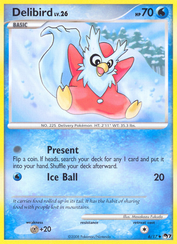 Delibird (6/17) [POP Series 7] | Card Citadel