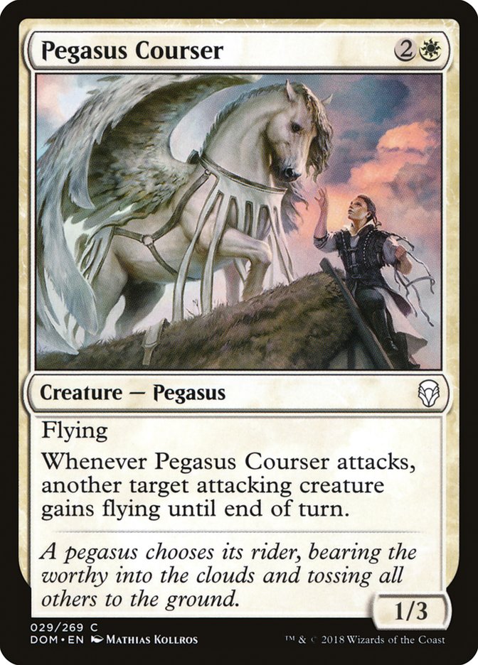 Pegasus Courser [Dominaria] | Card Citadel