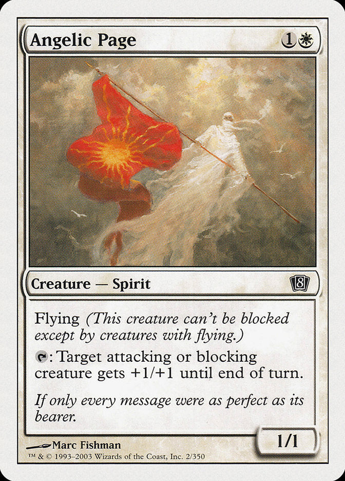 Angelic Page [Eighth Edition] | Card Citadel