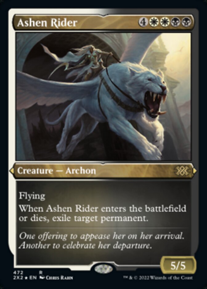Ashen Rider (Foil Etched) [Double Masters 2022] | Card Citadel