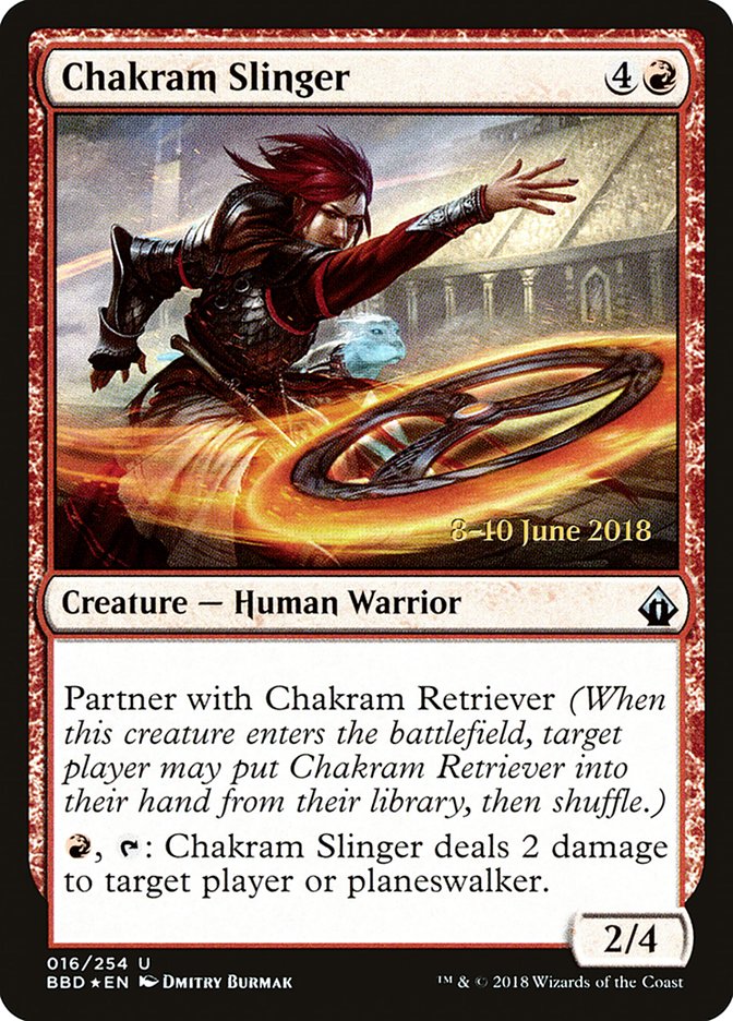 Chakram Slinger [Battlebond Promos] | Card Citadel