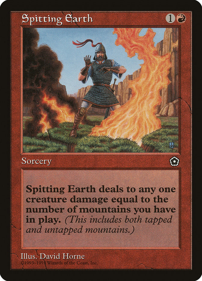Spitting Earth [Portal Second Age] | Card Citadel