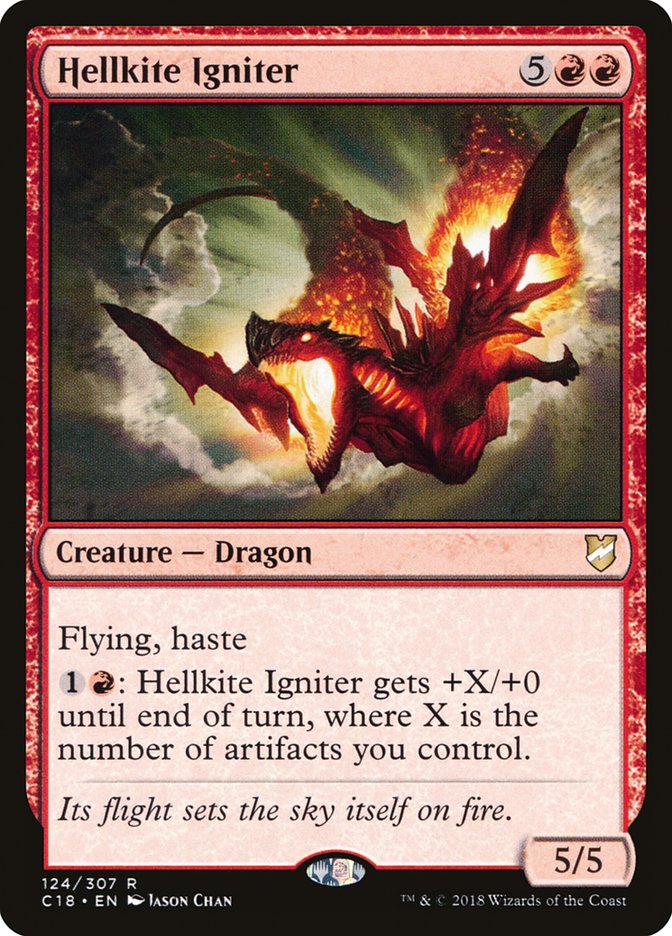 Hellkite Igniter [Commander 2018] | Card Citadel