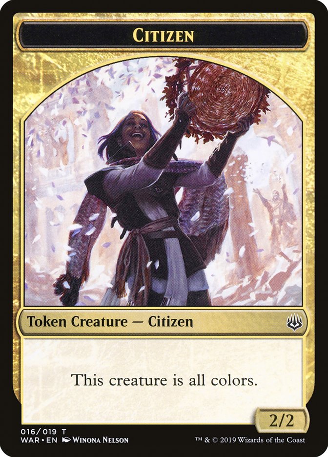 Citizen [War of the Spark Tokens] | Card Citadel