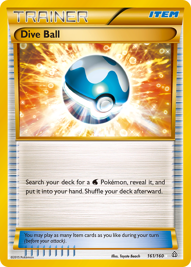 Dive Ball (161/160) [XY: Primal Clash] | Card Citadel