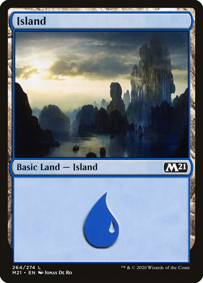 Island (264) [Core Set 2021] | Card Citadel