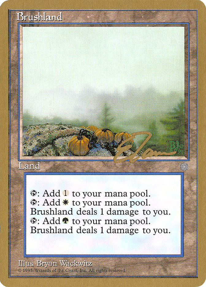 Brushland (Eric Tam) [Pro Tour Collector Set] | Card Citadel