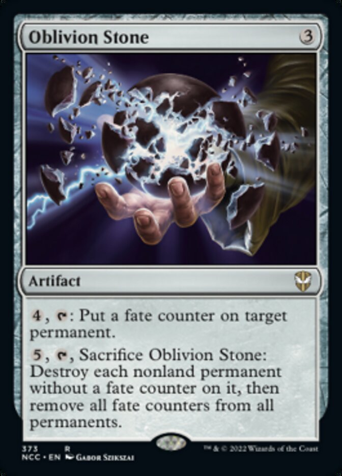 Oblivion Stone [Streets of New Capenna Commander] | Card Citadel