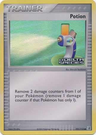 Potion (101/113) (Stamped) [EX: Delta Species] | Card Citadel