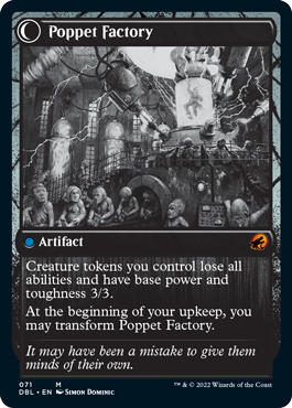 Poppet Stitcher // Poppet Factory [Innistrad: Double Feature] | Card Citadel