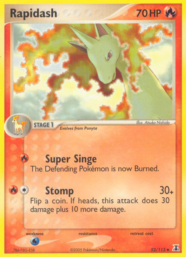 Rapidash (52/113) [EX: Delta Species] | Card Citadel