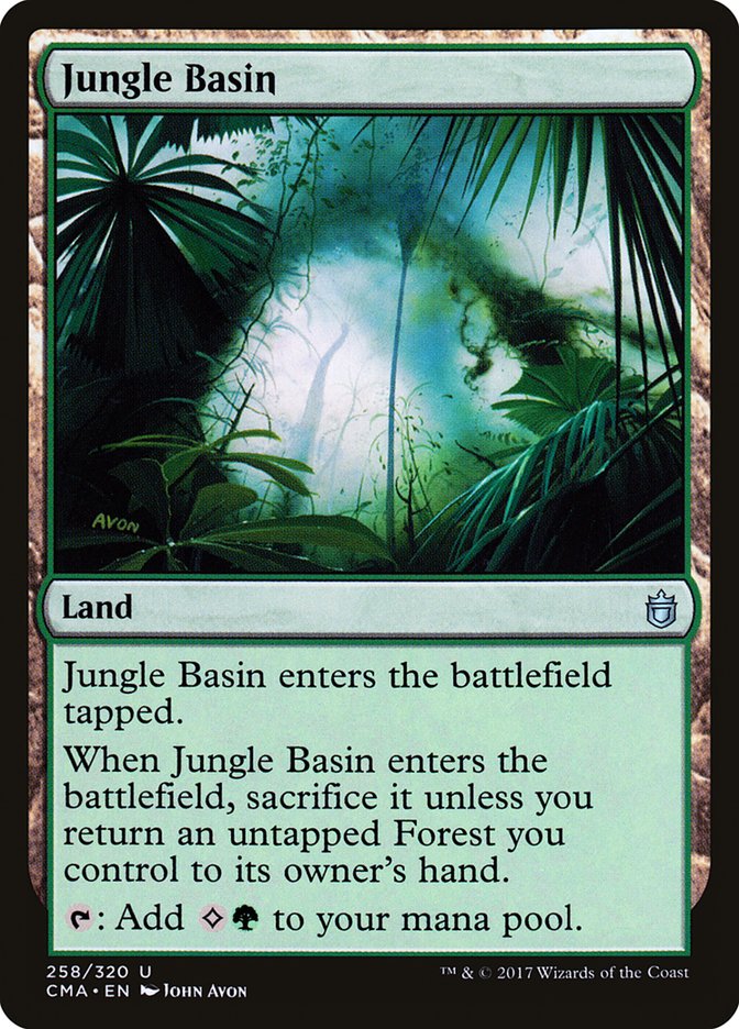 Jungle Basin [Commander Anthology] | Card Citadel