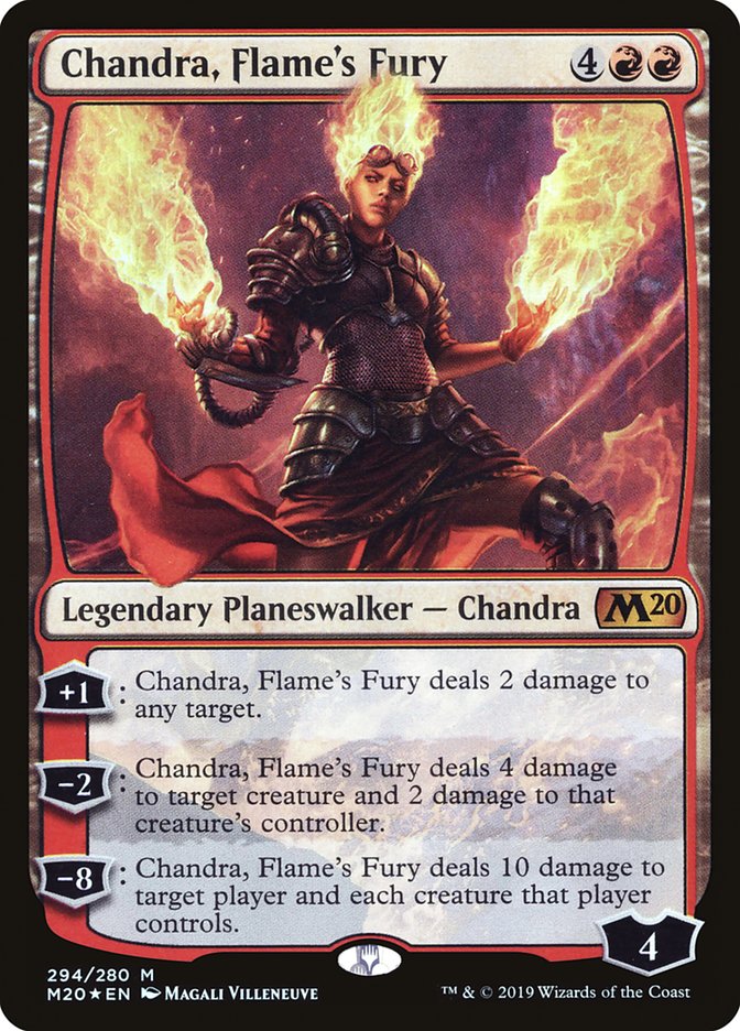 Chandra, Flame's Fury [Core Set 2020] | Card Citadel
