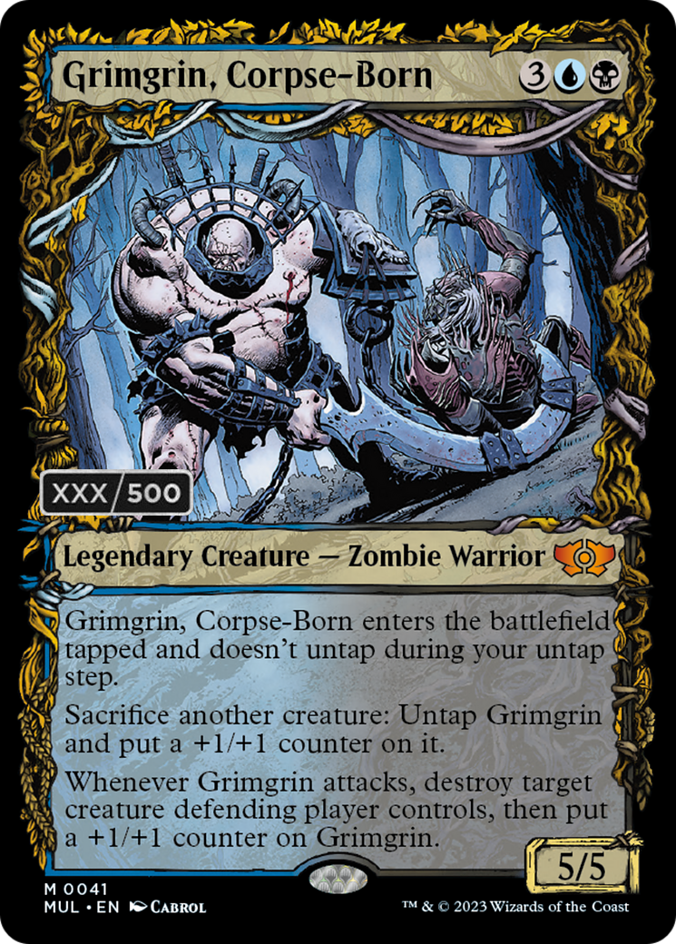 Grimgrin, Corpse-Born (Serialized) [Multiverse Legends] | Card Citadel