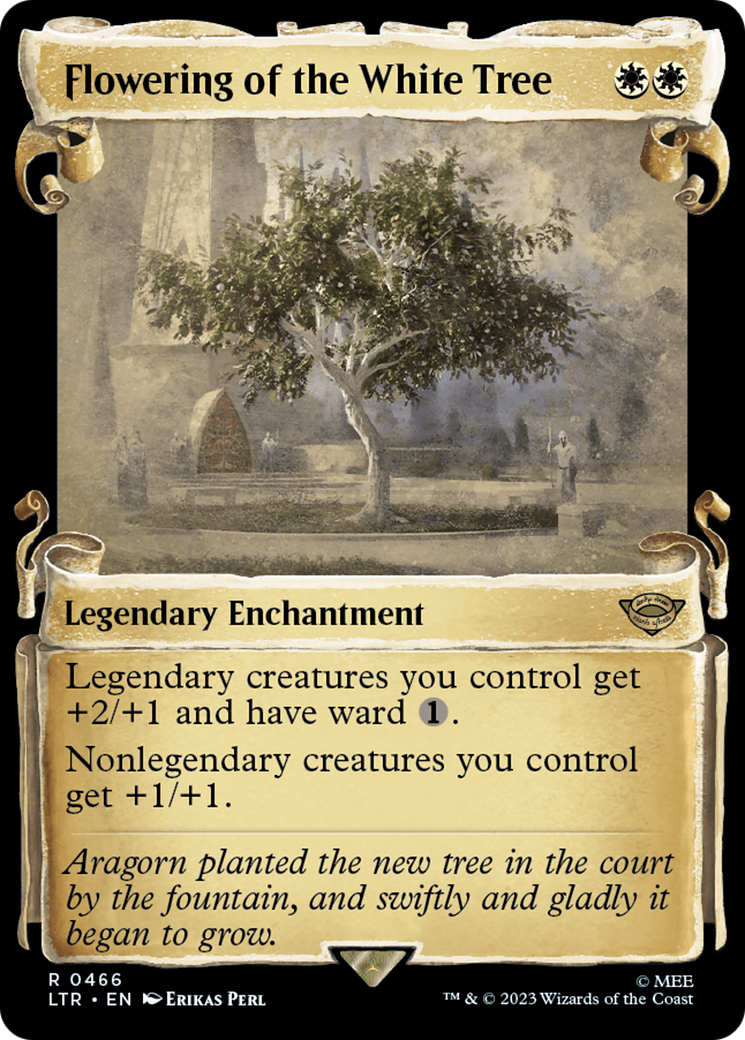 Flowering of the White Tree [The Lord of the Rings: Tales of Middle-Earth Showcase Scrolls] | Card Citadel