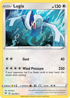 Lugia (132/185) [Sword & Shield: Vivid Voltage] | Card Citadel
