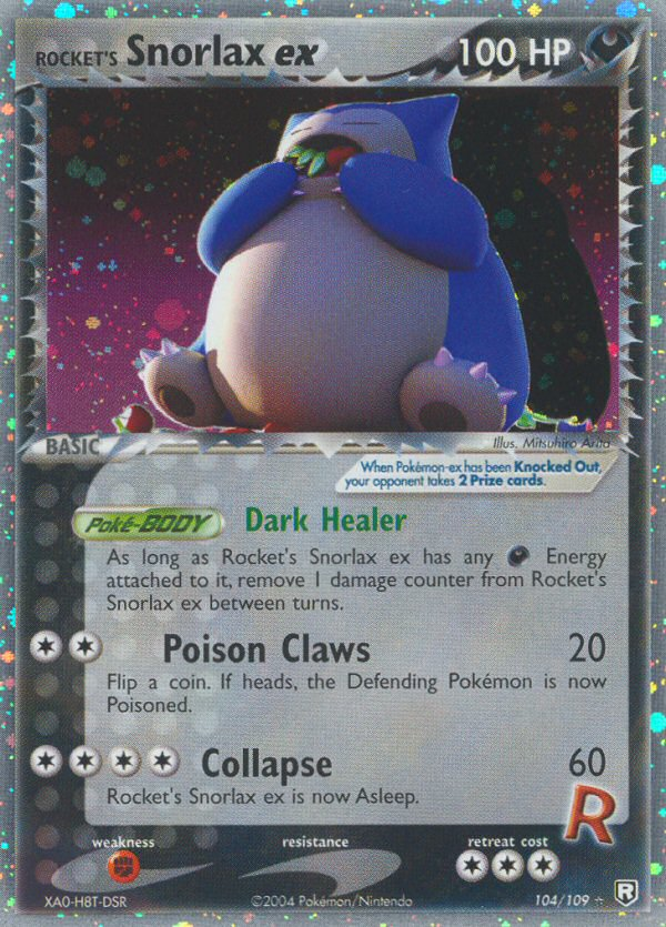 Rocket's Snorlax ex (104/109) [EX: Team Rocket Returns] | Card Citadel