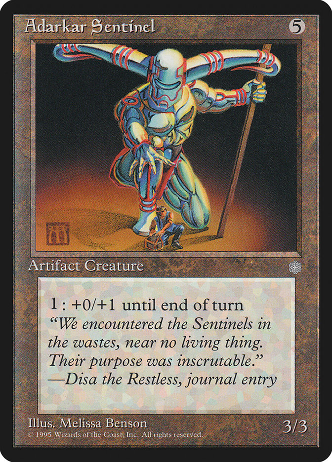 Adarkar Sentinel [Ice Age] | Card Citadel