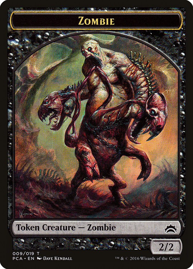 Zombie [Planechase Anthology Tokens] | Card Citadel