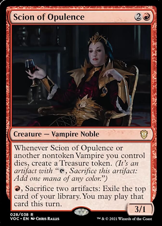 Scion of Opulence [Innistrad: Crimson Vow Commander] | Card Citadel