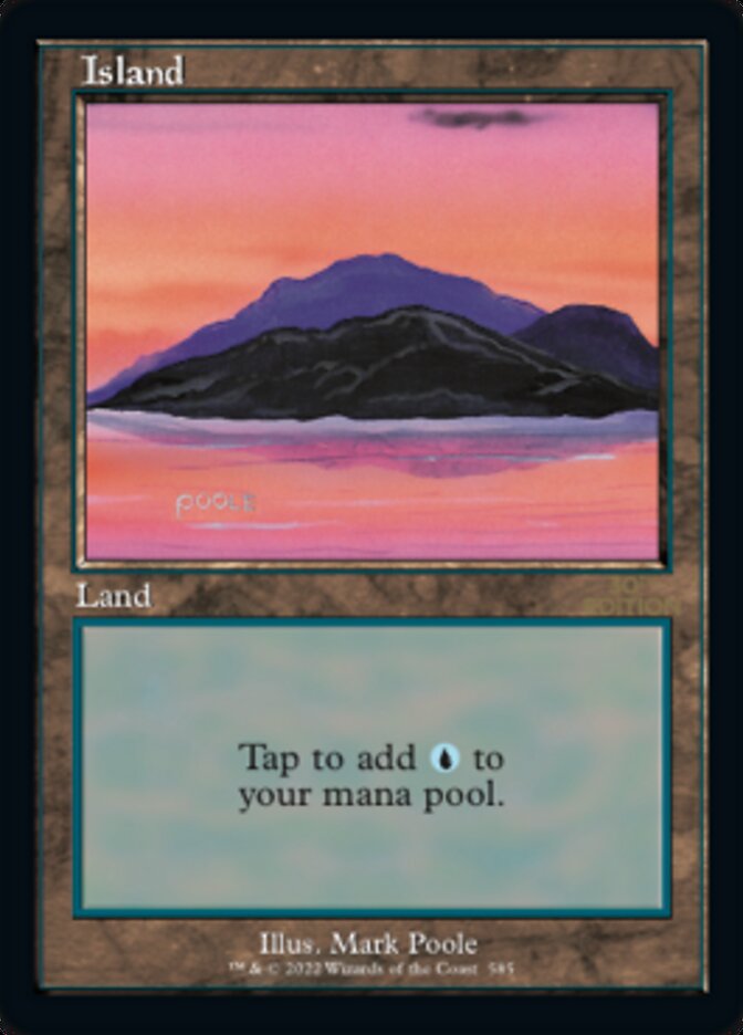Island (Retro) (585) [30th Anniversary Edition] | Card Citadel