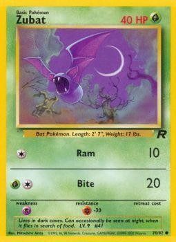 Zubat (70/82) [Team Rocket Unlimited] | Card Citadel