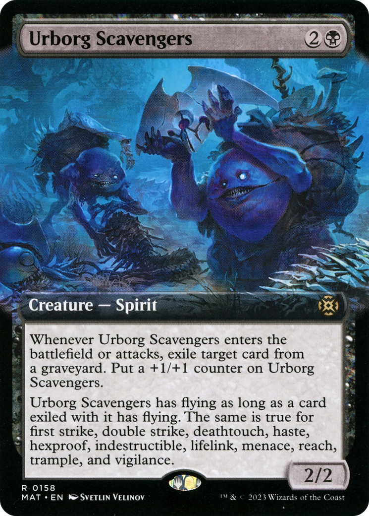 Urborg Scavengers (Extended Art) [March of the Machine: The Aftermath] | Card Citadel