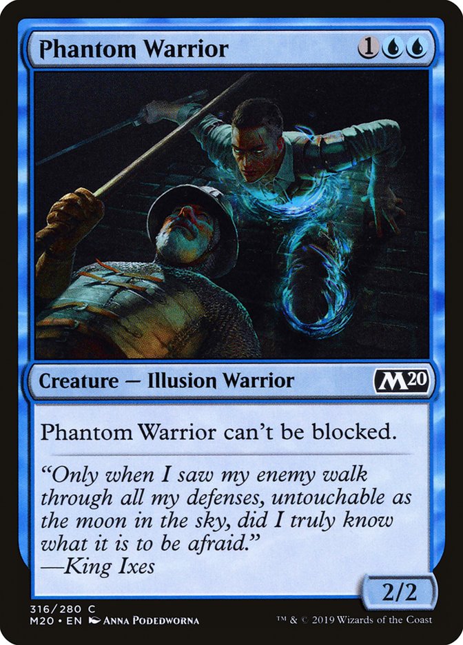 Phantom Warrior [Core Set 2020] | Card Citadel