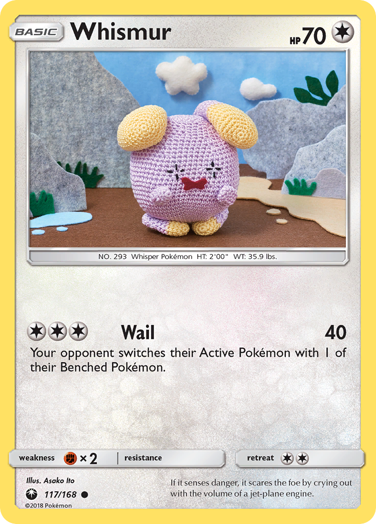 Whismur (117/168) [Sun & Moon: Celestial Storm] | Card Citadel