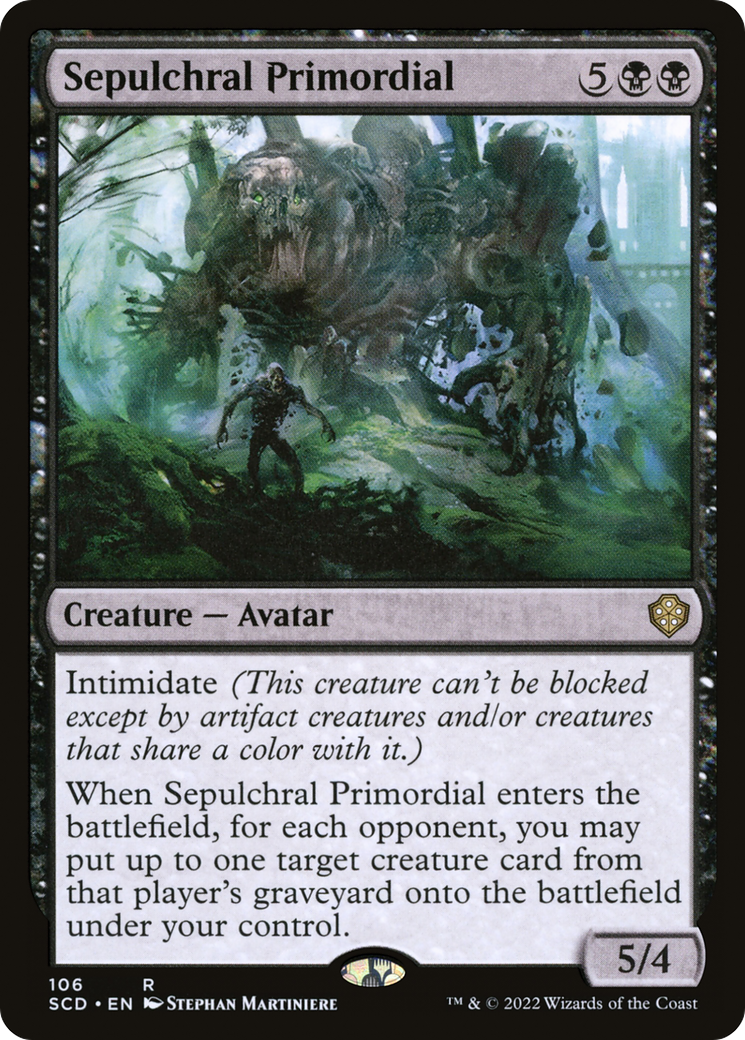 Sepulchral Primordial [Starter Commander Decks] | Card Citadel