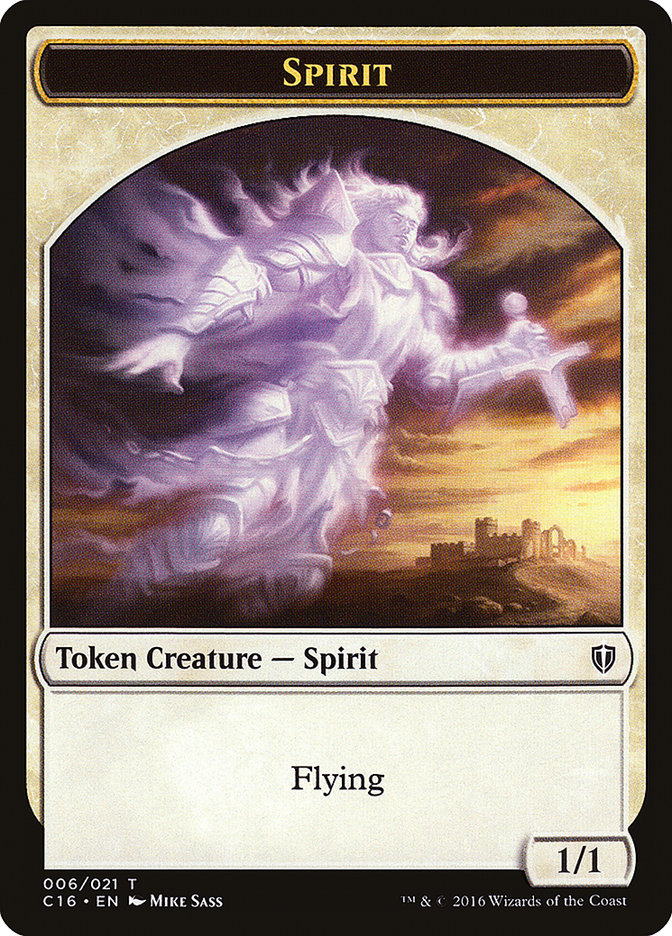 Spirit (006/021) [Commander 2016 Tokens] | Card Citadel