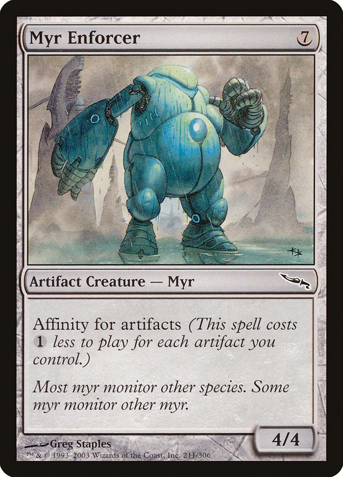 Myr Enforcer [Mirrodin] | Card Citadel