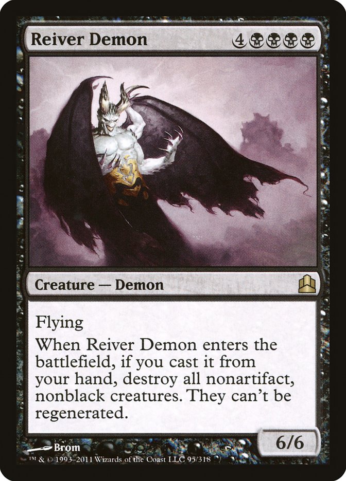 Reiver Demon [Commander 2011] | Card Citadel